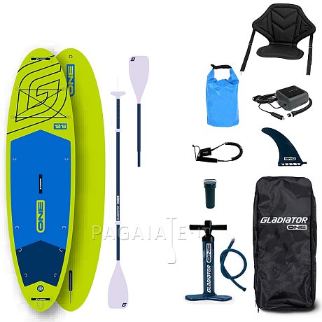 SUP GLADIATOR ONE 10'8 Allround Lime - SUP gonfiabile