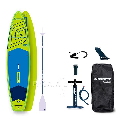 SUP GLADIATOR ONE 11'4 Lime - SUP gonfiabile