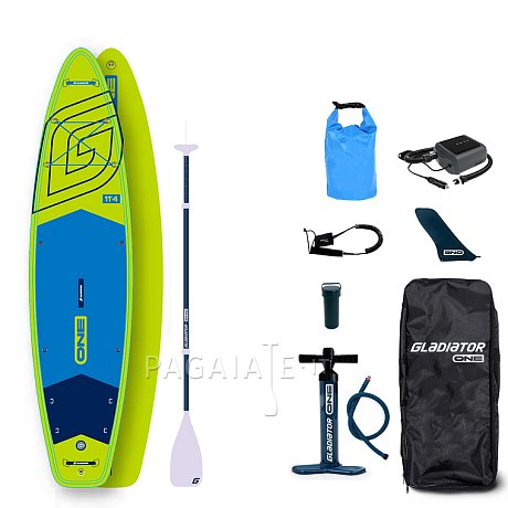 SUP GLADIATOR ONE 11'4 Lime - SUP gonfiabile