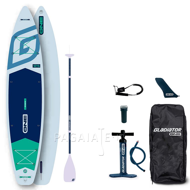 Paddleboard GLADIATOR ONE 12'6 White - nafukovací