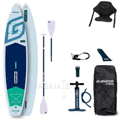 SUP GLADIATOR ONE 12'6 White - SUP gonfiabile