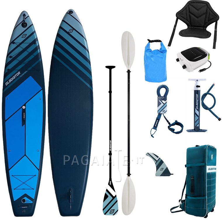Paddleboard GLADIATOR PRO 12'6 WIDE s pádlem 2026 - nafukovací