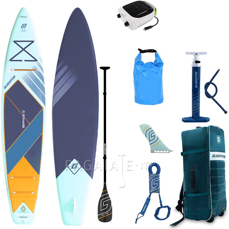 Paddleboard GLADIATOR ELITE 12'6 Touring s karbon pádlem 2026 - nafukovací