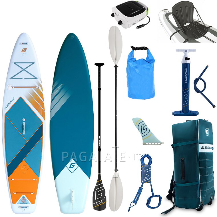 Paddleboard GLADIATOR ELITE  Touring 11'6 s karbon pádlem 2026 - nafukovací