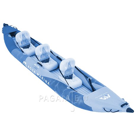 Kayak AQUA MARINA BETTA 475 Blue 2026 - kayak gonfiabile 3 posti