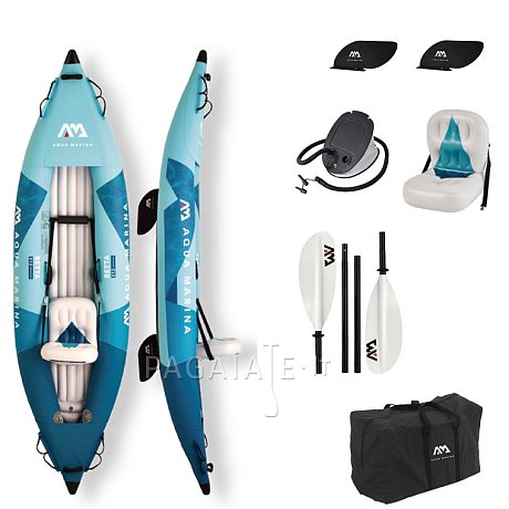 Kayak AQUA MARINA BETTA 312 Blue 2026 - kayak gonfiabile 1 posto