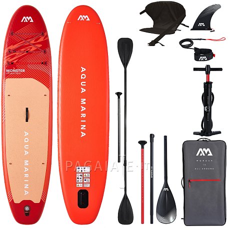 SUP AQUA MARINA MONSTER 12'0 Sky Glider 2026 - SUP gonfiabile