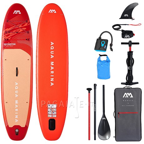 SUP AQUA MARINA MONSTER 12'0 Sky Glider 2026 - SUP gonfiabile