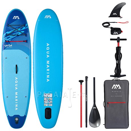 SUP AQUA MARINA VAPOR 10'4 aqua splash 2026 - SUP gonfiabile