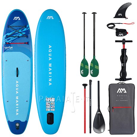 SUP AQUA MARINA VAPOR 10'4 aqua splash 2026 - SUP gonfiabile