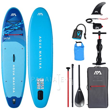 SUP AQUA MARINA VAPOR 10'4 aqua splash 2026 - SUP gonfiabile