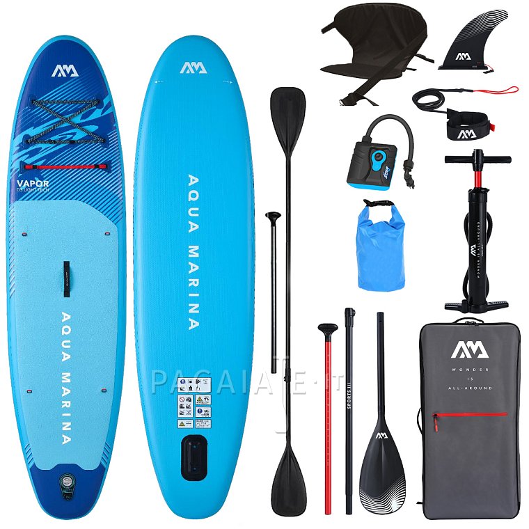 Paddleboard AQUA MARINA VAPOR 10'4 aqua splash 2026 - nafukovací