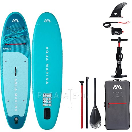SUP AQUA MARINA BREEZE 9'10 Silver tree 2026 - SUP gonfiabile