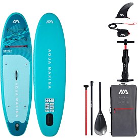 SUP AQUA MARINA BREEZE 9'10 Silver tree 2026 - SUP gonfiabile