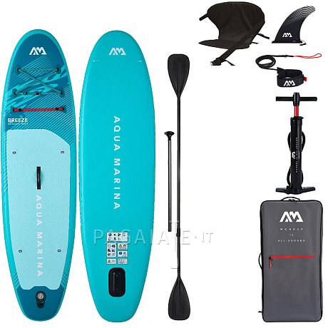 SUP AQUA MARINA BREEZE 9'10 Silver tree 2026 - SUP gonfiabile