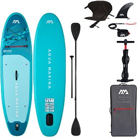 SUP AQUA MARINA BREEZE 9'10 Silver tree 2026 - SUP gonfiabile