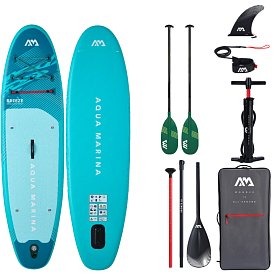 SUP AQUA MARINA BREEZE 9'10 Silver tree 2026 - SUP gonfiabile