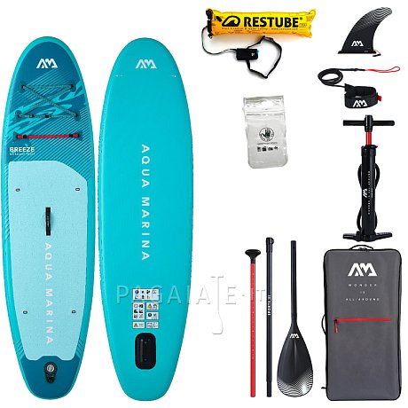 SUP AQUA MARINA BREEZE 9'10 Silver tree 2026 - SUP gonfiabile