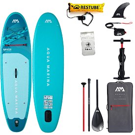 SUP AQUA MARINA BREEZE 9'10 Silver tree 2026 - SUP gonfiabile