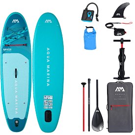 SUP AQUA MARINA BREEZE 9'10 Silver tree 2026 - SUP gonfiabile