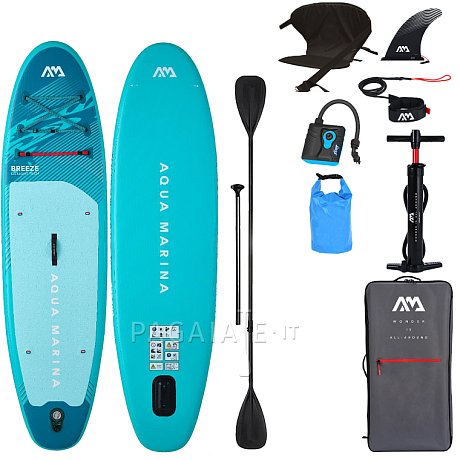 SUP AQUA MARINA BREEZE 9'10 Silver tree 2026 - SUP gonfiabile
