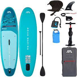 SUP AQUA MARINA BREEZE 9'10 Silver tree 2026 - SUP gonfiabile