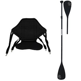 Set per pagaiare da seduti - pagaia da kayak Sun reflections + sedile Sun reflections