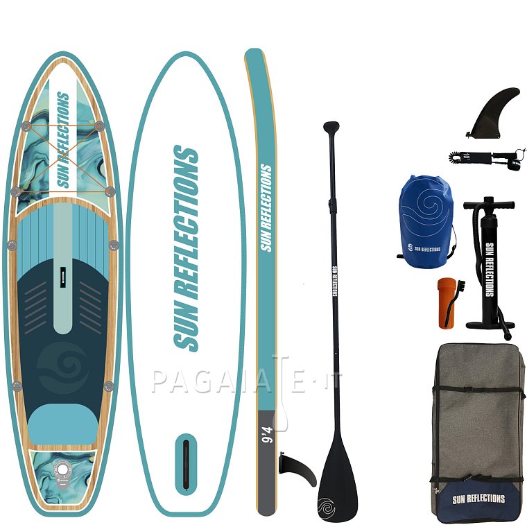 SUP SUN REFLECTIONS S 9'4'' Ocean mirage - SUP gonfiabile