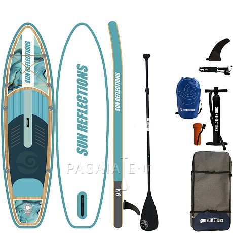 SUP SUN REFLECTIONS S 9'4'' Ocean mirage - SUP gonfiabile