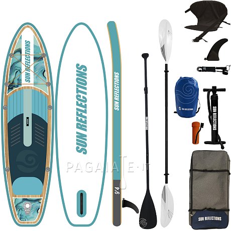 SUP SUN REFLECTIONS S 9'4'' Ocean mirage - SUP gonfiabile