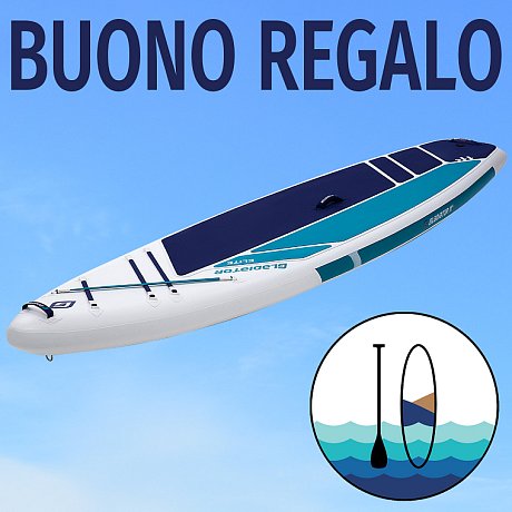 Buono regalo per l'acquisto di un SUP gonfiabile su PAGAIATE.IT