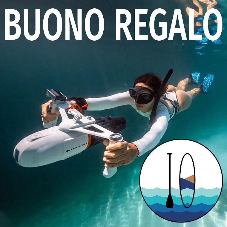Buono regalo per l'acquisto di uno scooter o di un motore per un paddleboard o un kayak su Pgaiate.it