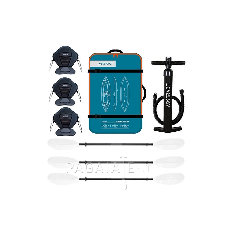 Kajak Abstract Azura 415 - nafukovací třímístný