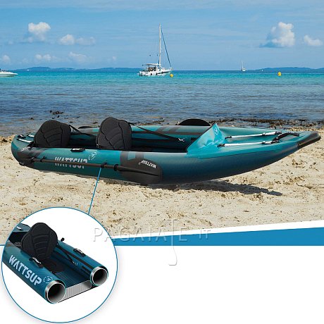 Kayak WATTSUP Cod 3P 460 - kayak gonfiabile 3 posti