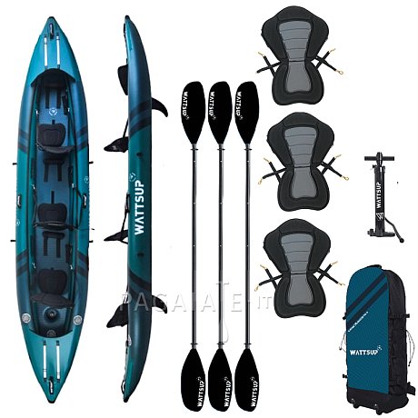 Kayak WATTSUP Cod 3P 460 - kayak gonfiabile 3 posti