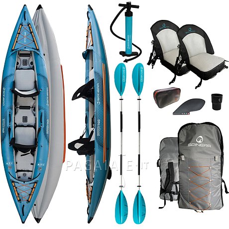 Kayak SPINERA Tenaya 140 - kayak gonfiabile 2 posti