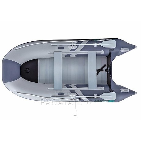 Gommone GLADIATOR CLASSIC B330AL light dark grey - gommone gonfiabile con pavimento in alluminio