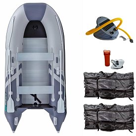 Gommone GLADIATOR CLASSIC B330AL light dark grey - gommone gonfiabile con pavimento in alluminio