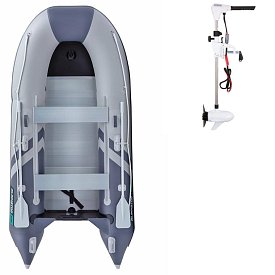 Gommone GLADIATOR CLASSIC B330AL light dark grey - gommone gonfiabile con pavimento in alluminio