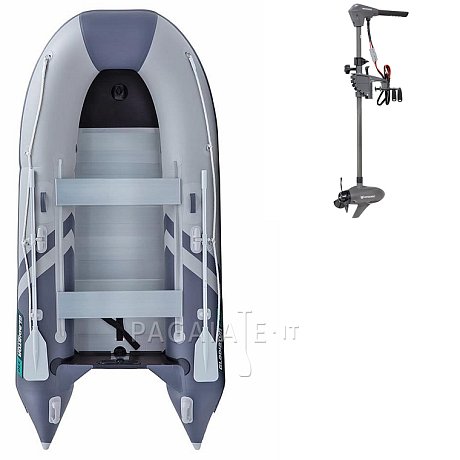 Gommone GLADIATOR CLASSIC B330AL light dark grey - gommone gonfiabile con pavimento in alluminio