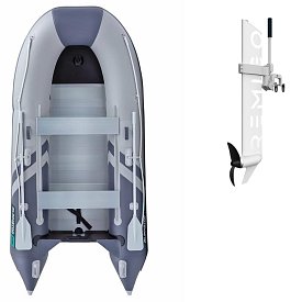 Gommone GLADIATOR CLASSIC B330AL light dark grey - gommone gonfiabile con pavimento in alluminio