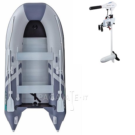 Gommone GLADIATOR CLASSIC B330AL light dark grey - gommone gonfiabile con pavimento in alluminio