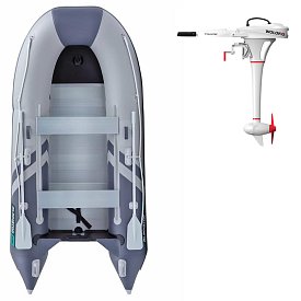 Gommone GLADIATOR CLASSIC B330AL light dark grey - gommone gonfiabile con pavimento in alluminio