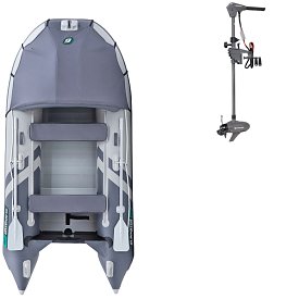 Gommone GLADIATOR ACTIVE C330AL light dark grey - gommone gonfiabile con pavimento in alluminio