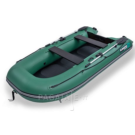 Gommone GLADIATOR CLASSIC B330AD green - gommone gonfiabile con pavimento in drop-stitch