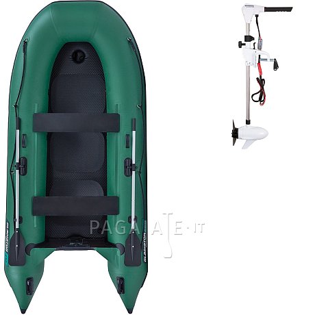 Gommone GLADIATOR CLASSIC B330AD green - gommone gonfiabile con pavimento in drop-stitch