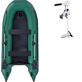 Gommone GLADIATOR CLASSIC B330AD green - gommone gonfiabile con pavimento in drop-stitch