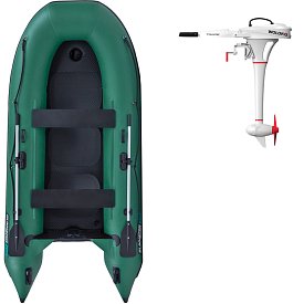 Gommone GLADIATOR CLASSIC B330AD green - gommone gonfiabile con pavimento in drop-stitch