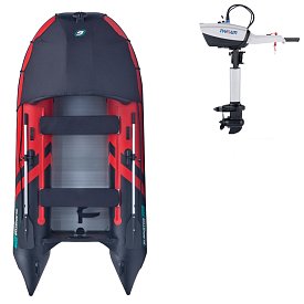 Gommone GLADIATOR ACTIVE C330AL red black - gommone gonfiabile con pavimento in alluminio