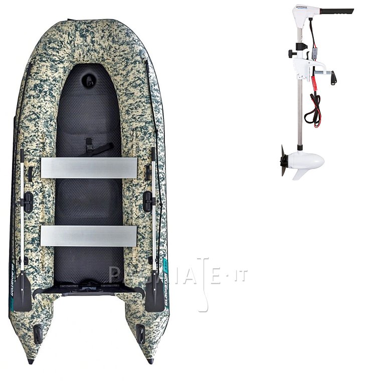 Gommone GLADIATOR CLASSIC B330AD Camo - gommone gonfiabile con pavimento in drop-stitch